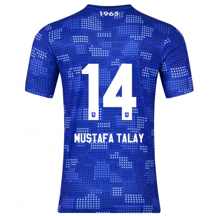 Danxen Damen Kaan Mustafa Talay #14 Blau Himmelblau Auswärtstrikot Trikot 2025/26 T-Shirt