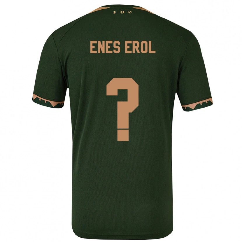 Danxen Damen Kubilay Enes Erol #0 Grün Gold Auswärtstrikot Trikot 2025/26 T-Shirt