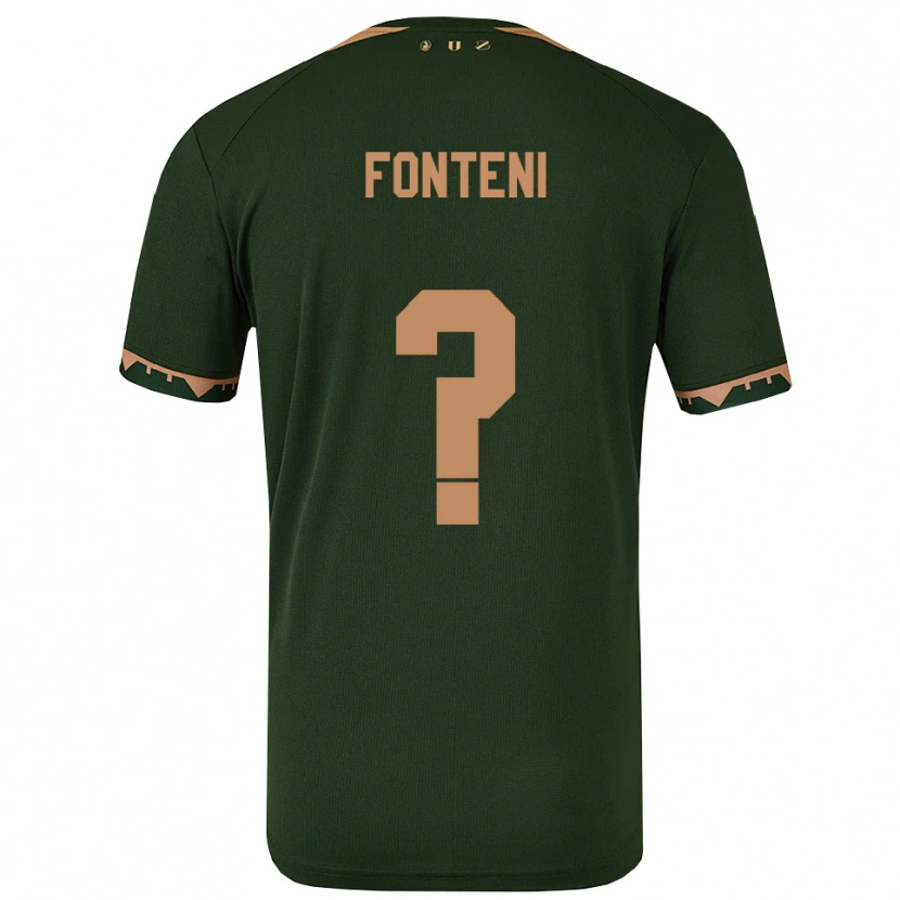 Danxen Damen Jahlani Fonteni #0 Grün Gold Auswärtstrikot Trikot 2025/26 T-Shirt