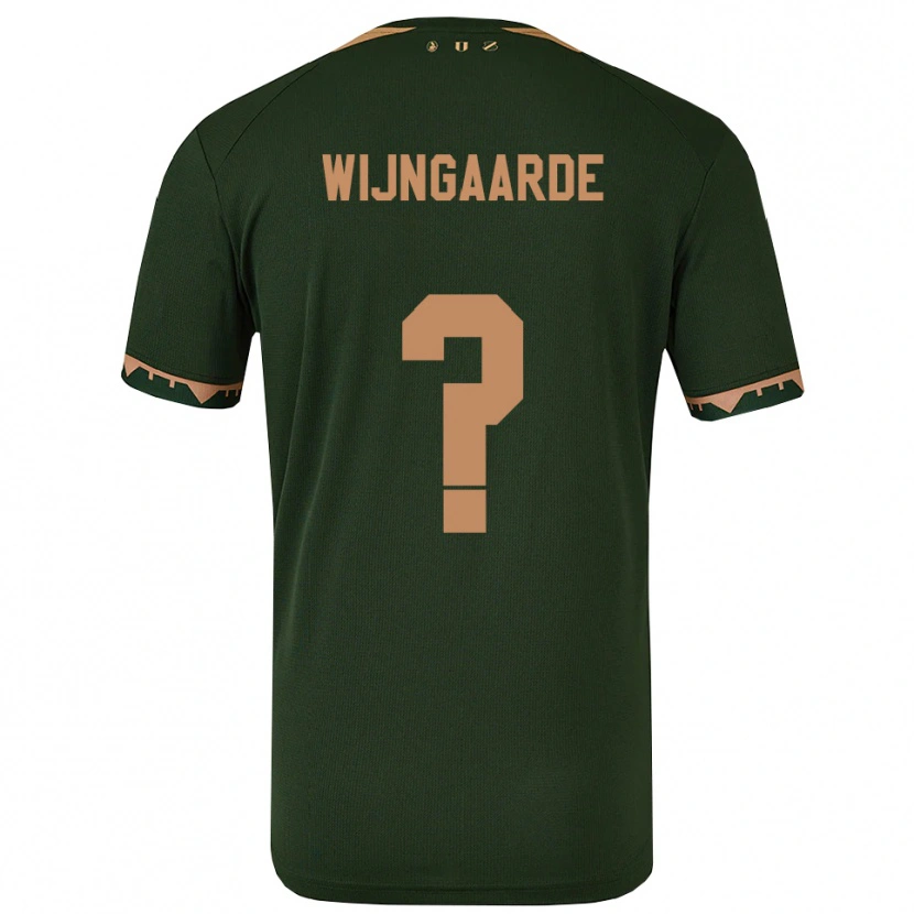 Danxen Damen Jahrnell Wijngaarde #0 Grün Gold Auswärtstrikot Trikot 2025/26 T-Shirt