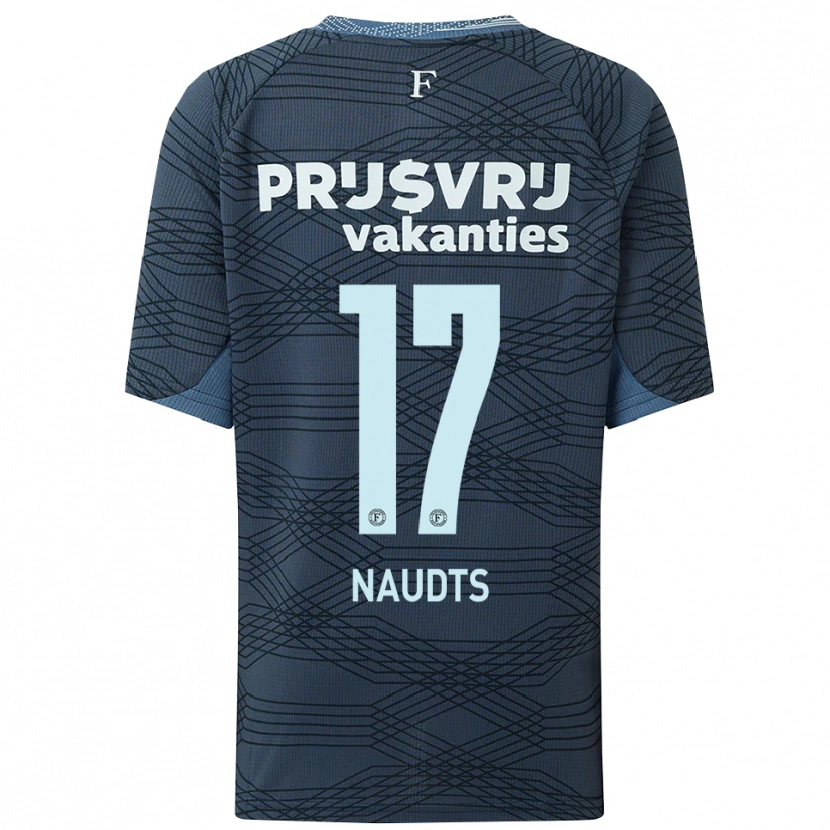 Danxen Damen Jamir Naudts #17 Schwarz Grau Auswärtstrikot Trikot 2025/26 T-Shirt