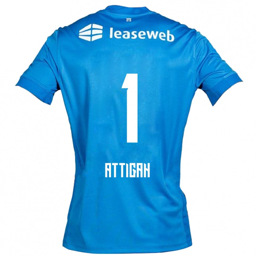 Danxen Damen Quenten Attigah #1 Blau Weiß Auswärtstrikot Trikot 2025/26 T-Shirt