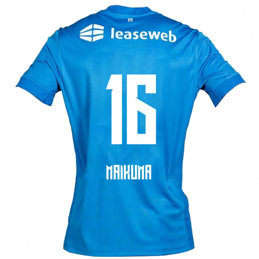 Danxen Damen Seiya Maikuma #16 Blau Weiß Auswärtstrikot Trikot 2025/26 T-Shirt