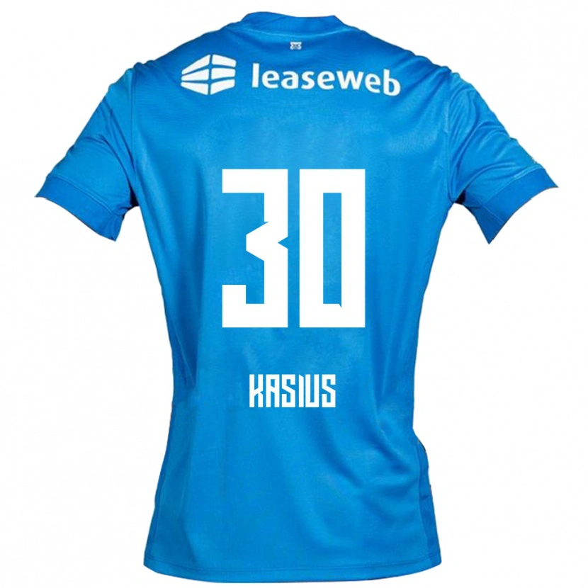 Danxen Damen Denso Kasius #30 Blau Weiß Auswärtstrikot Trikot 2025/26 T-Shirt