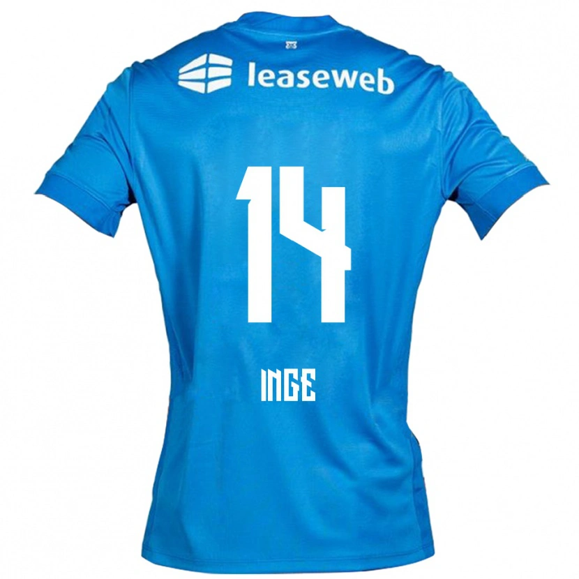 Danxen Damen Kiani Inge #14 Blau Weiß Auswärtstrikot Trikot 2025/26 T-Shirt