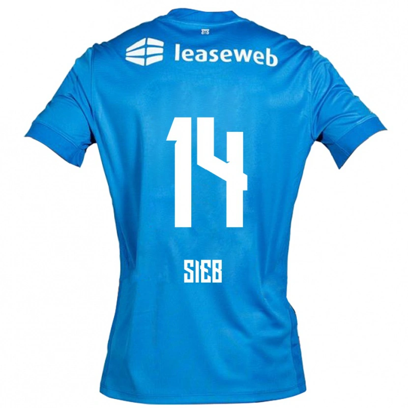 Danxen Damen Sieb Jongens #14 Blau Weiß Auswärtstrikot Trikot 2025/26 T-Shirt