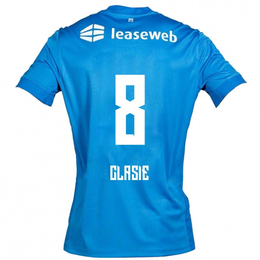 Danxen Damen Jordy Clasie #8 Blau Weiß Auswärtstrikot Trikot 2025/26 T-Shirt