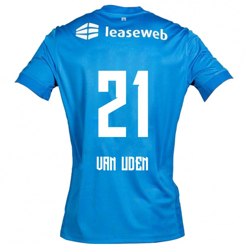 Danxen Damen Jasmijn Van Uden #21 Blau Weiß Auswärtstrikot Trikot 2025/26 T-Shirt