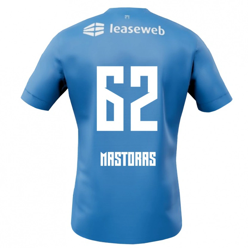 Danxen Damen Enoch Mastoras #62 Blau Weiß Auswärtstrikot Trikot 2025/26 T-Shirt
