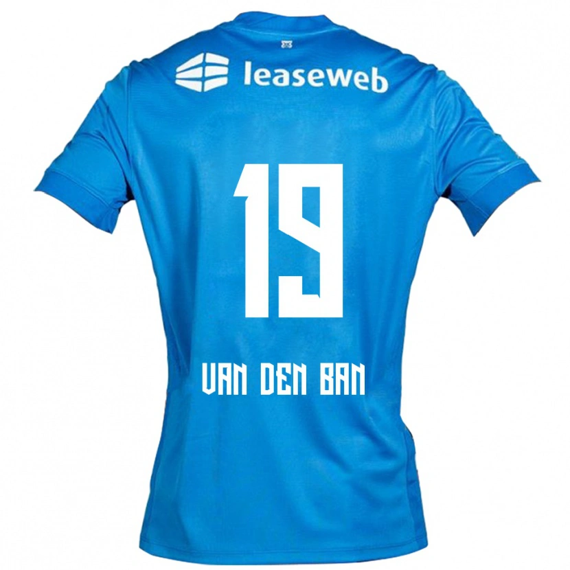 Danxen Damen Yoël Van Den Ban #19 Blau Weiß Auswärtstrikot Trikot 2025/26 T-Shirt