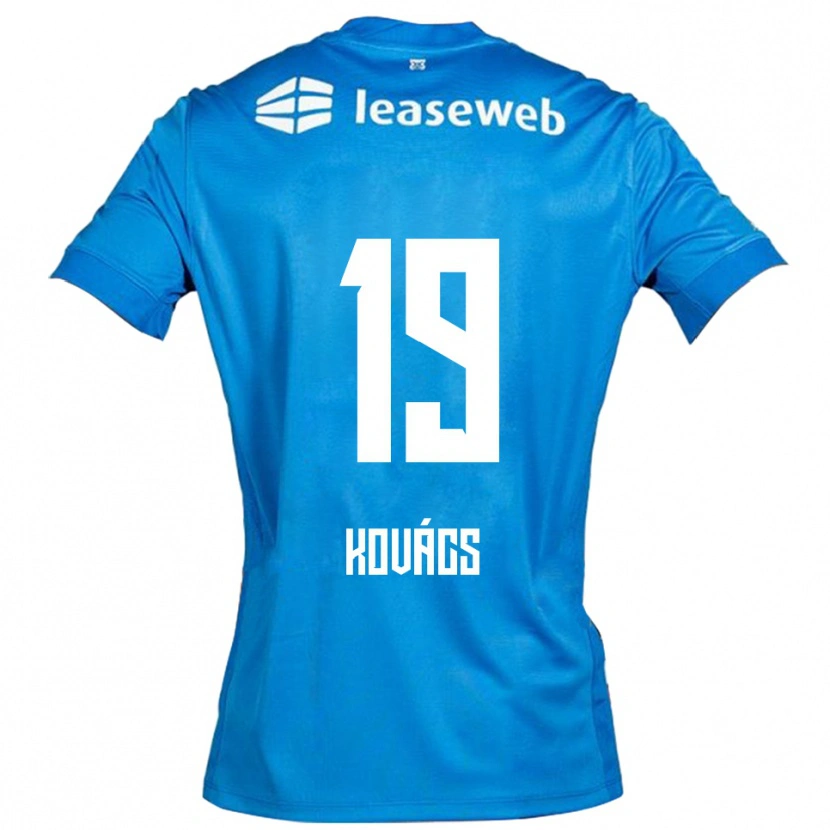 Danxen Damen Bendegúz Kovács #19 Blau Weiß Auswärtstrikot Trikot 2025/26 T-Shirt
