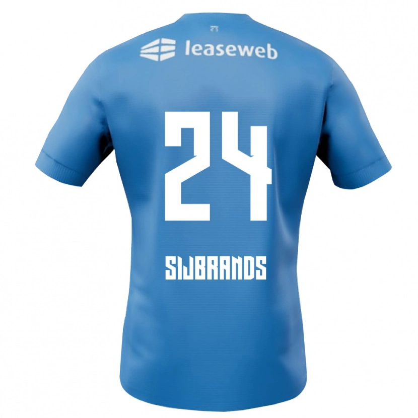 Danxen Damen Julian Sijbrands #24 Blau Weiß Auswärtstrikot Trikot 2025/26 T-Shirt