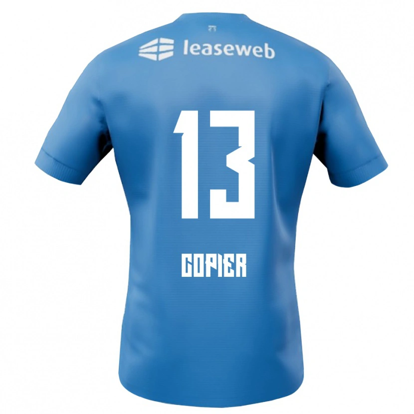 Danxen Damen Febe Copier #13 Blau Weiß Auswärtstrikot Trikot 2025/26 T-Shirt
