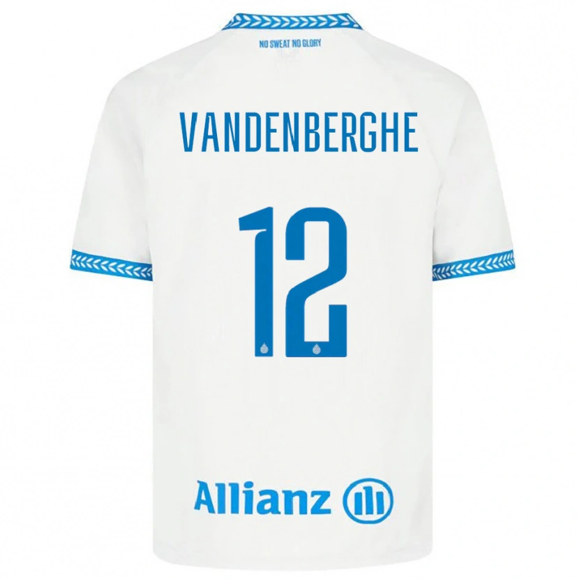 Danxen Damen Xander Vandenberghe #12 Blau Weiß Auswärtstrikot Trikot 2025/26 T-Shirt