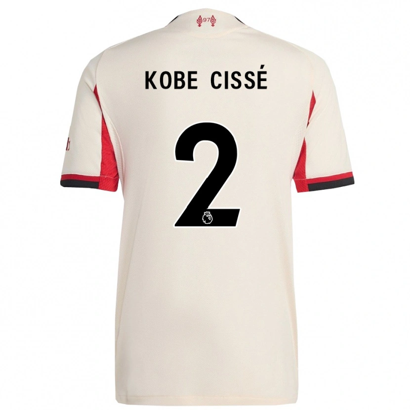 Danxen Damen Prince Kobe Cissé #2 Weiß Schwarz Auswärtstrikot Trikot 2025/26 T-Shirt