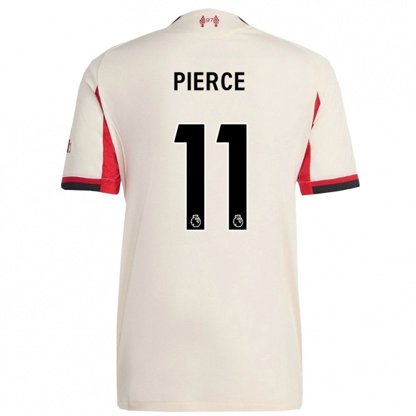 Danxen Damen Alfie Pierce #11 Weiß Schwarz Auswärtstrikot Trikot 2025/26 T-Shirt