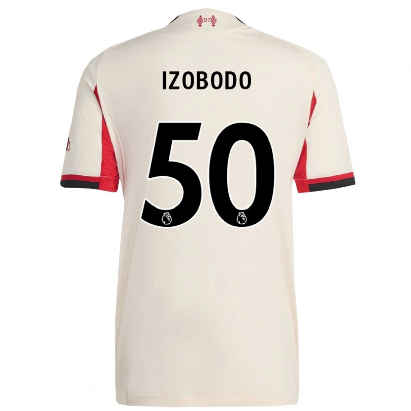 Danxen Damen Elijah Izobodo John #50 Weiß Schwarz Auswärtstrikot Trikot 2025/26 T-Shirt