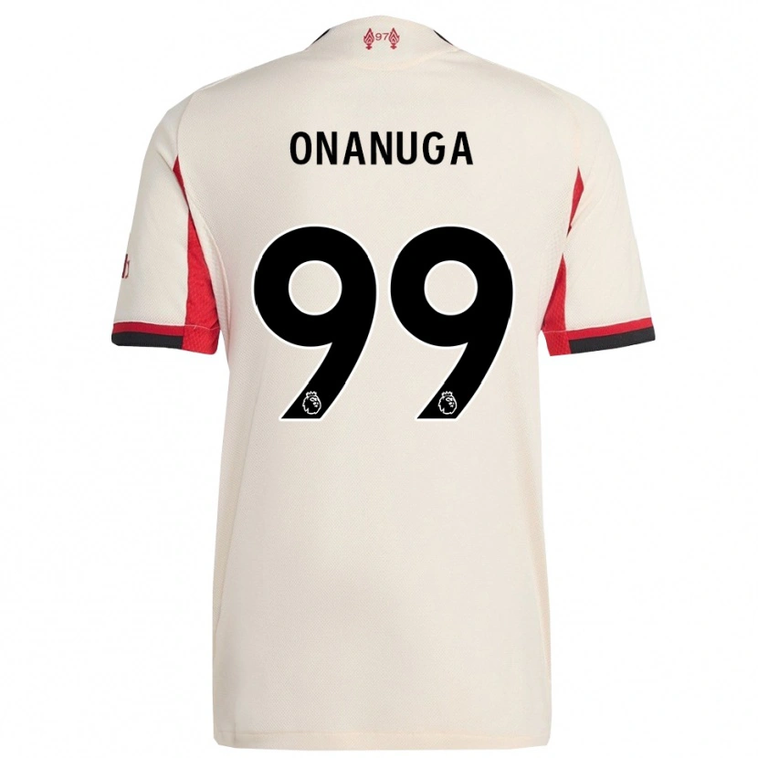 Danxen Damen Fola Onanuga #99 Weiß Schwarz Auswärtstrikot Trikot 2025/26 T-Shirt