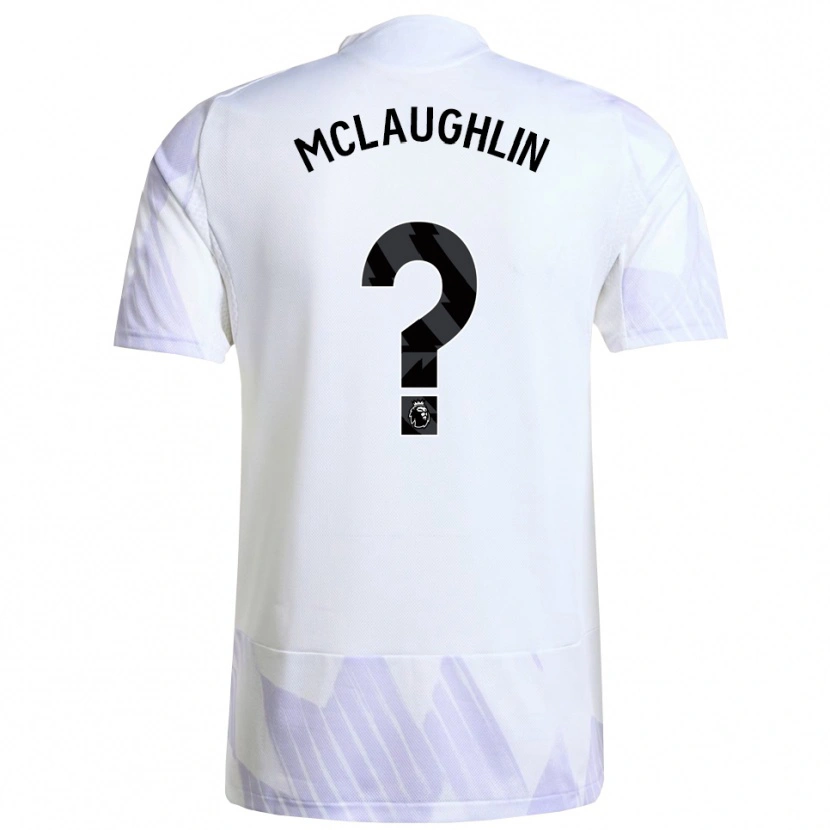 Danxen Damen Harlem Mclaughlin #0 Weiß Lila Lila Auswärtstrikot Trikot 2025/26 T-Shirt