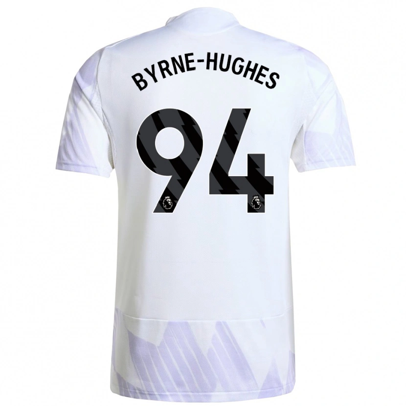 Danxen Damen Cameron Byrne-Hughes #94 Weiß Lila Lila Auswärtstrikot Trikot 2025/26 T-Shirt