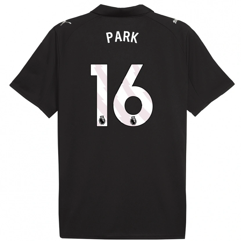 Danxen Damen Jess Park #16 Schwarz Weiß Auswärtstrikot Trikot 2025/26 T-Shirt
