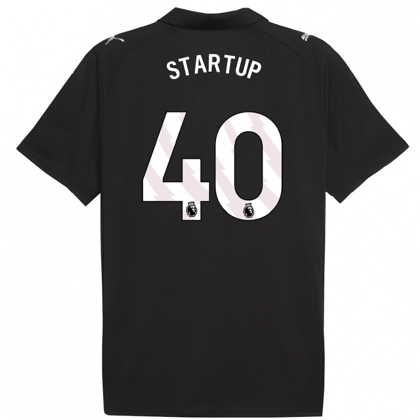 Danxen Damen Katie Startup #40 Schwarz Weiß Auswärtstrikot Trikot 2025/26 T-Shirt
