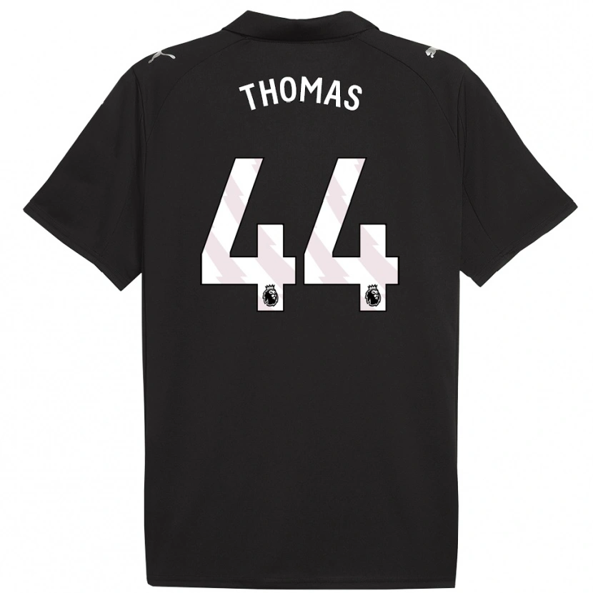 Danxen Damen Codie Thomas #44 Schwarz Weiß Auswärtstrikot Trikot 2025/26 T-Shirt