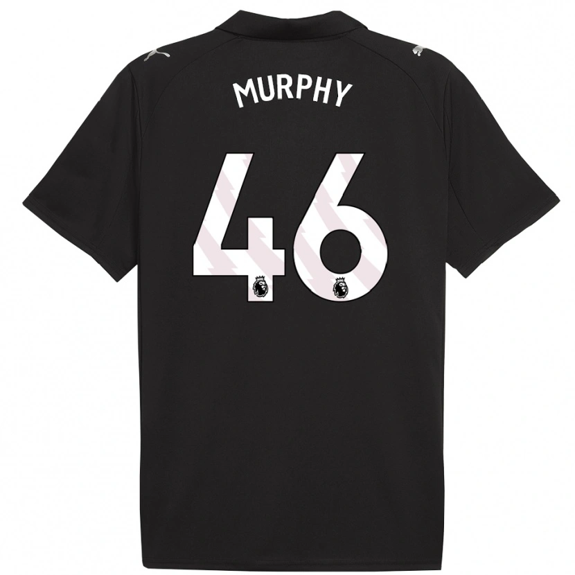 Danxen Damen Lily Murphy #46 Schwarz Weiß Auswärtstrikot Trikot 2025/26 T-Shirt