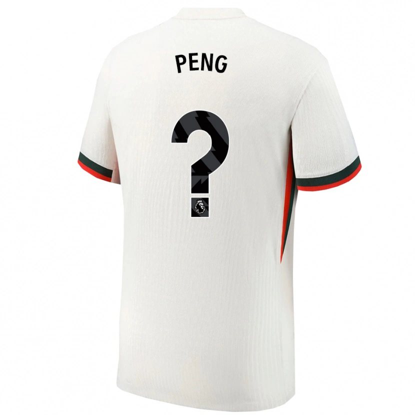 Danxen Damen Livia Peng #0 Weiß Grün Auswärtstrikot Trikot 2025/26 T-Shirt