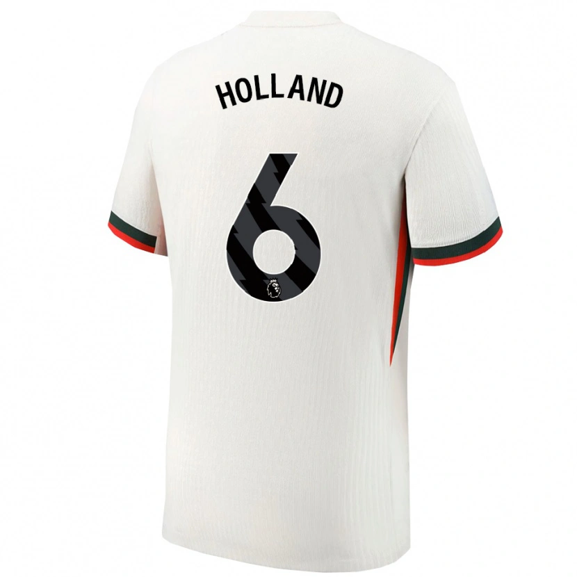 Danxen Damen Charlie Holland #6 Weiß Grün Auswärtstrikot Trikot 2025/26 T-Shirt