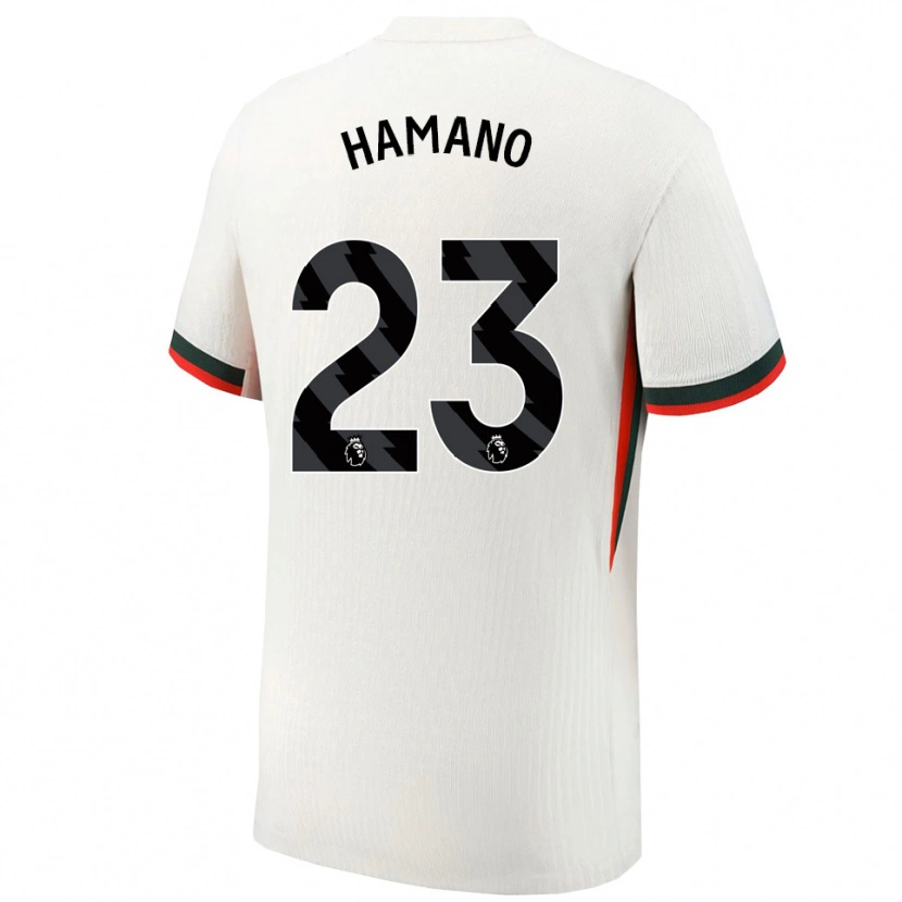 Danxen Damen Maika Hamano #23 Weiß Grün Auswärtstrikot Trikot 2025/26 T-Shirt