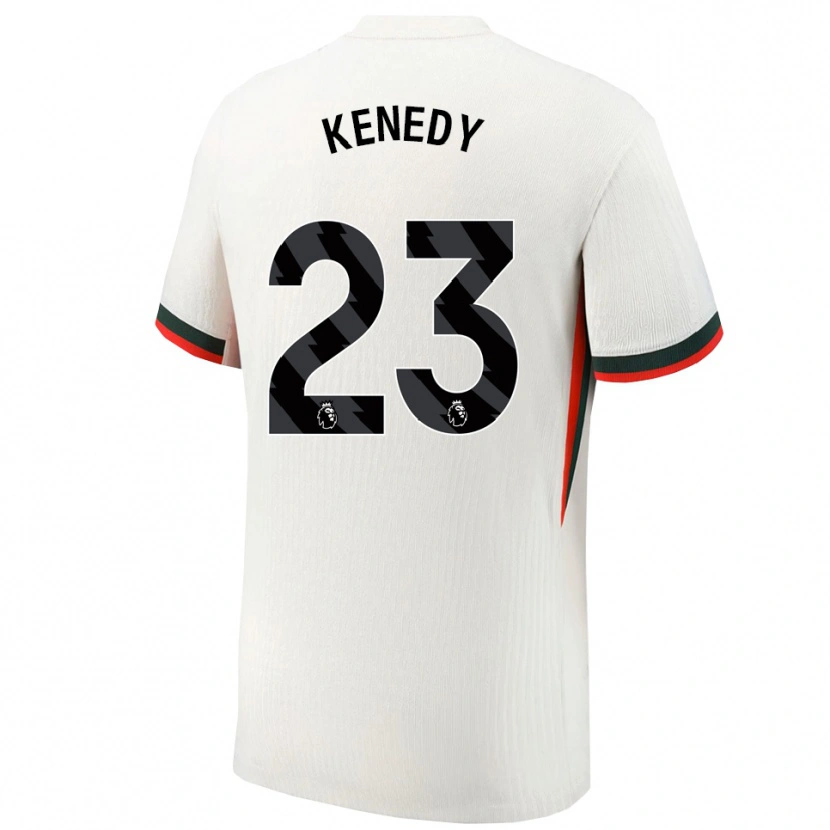 Danxen Damen Robert Kenedy #23 Weiß Grün Auswärtstrikot Trikot 2025/26 T-Shirt