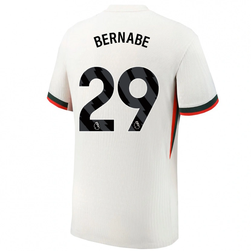 Danxen Damen Alejandra Bernabé #29 Weiß Grün Auswärtstrikot Trikot 2025/26 T-Shirt