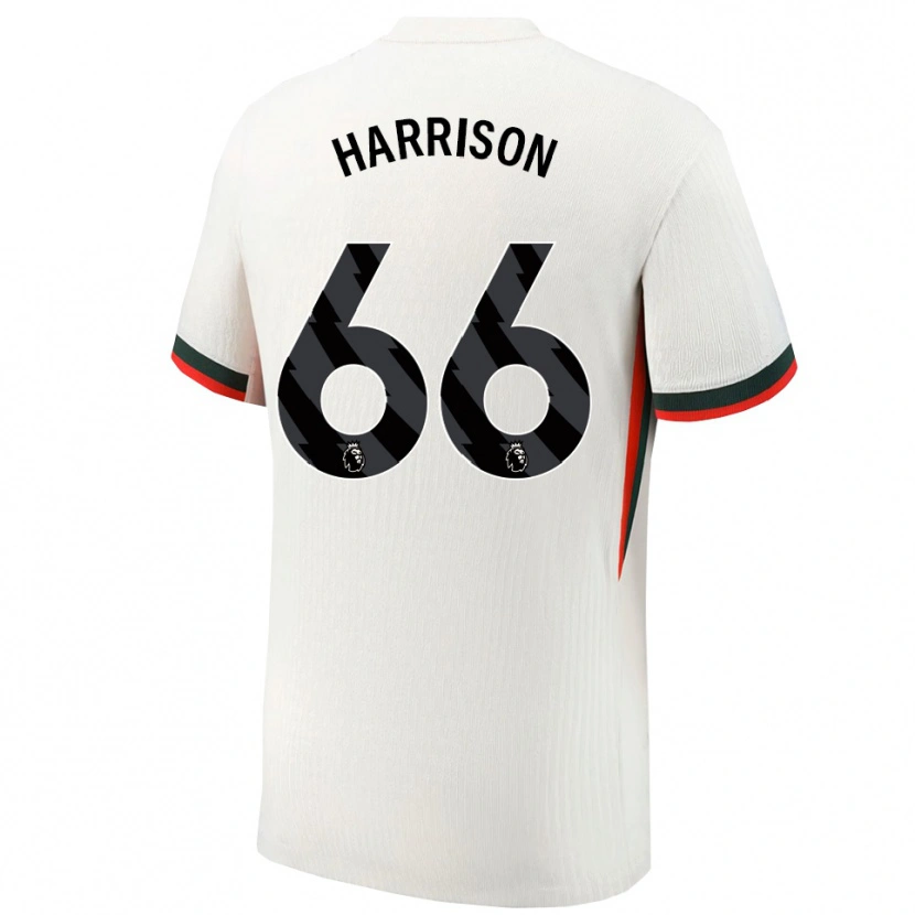 Danxen Damen Ollie Harrison #66 Weiß Grün Auswärtstrikot Trikot 2025/26 T-Shirt