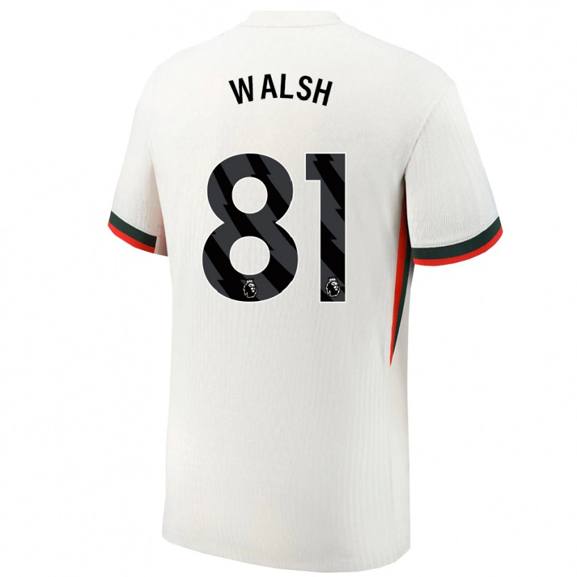 Danxen Damen Reggie Walsh #81 Weiß Grün Auswärtstrikot Trikot 2025/26 T-Shirt