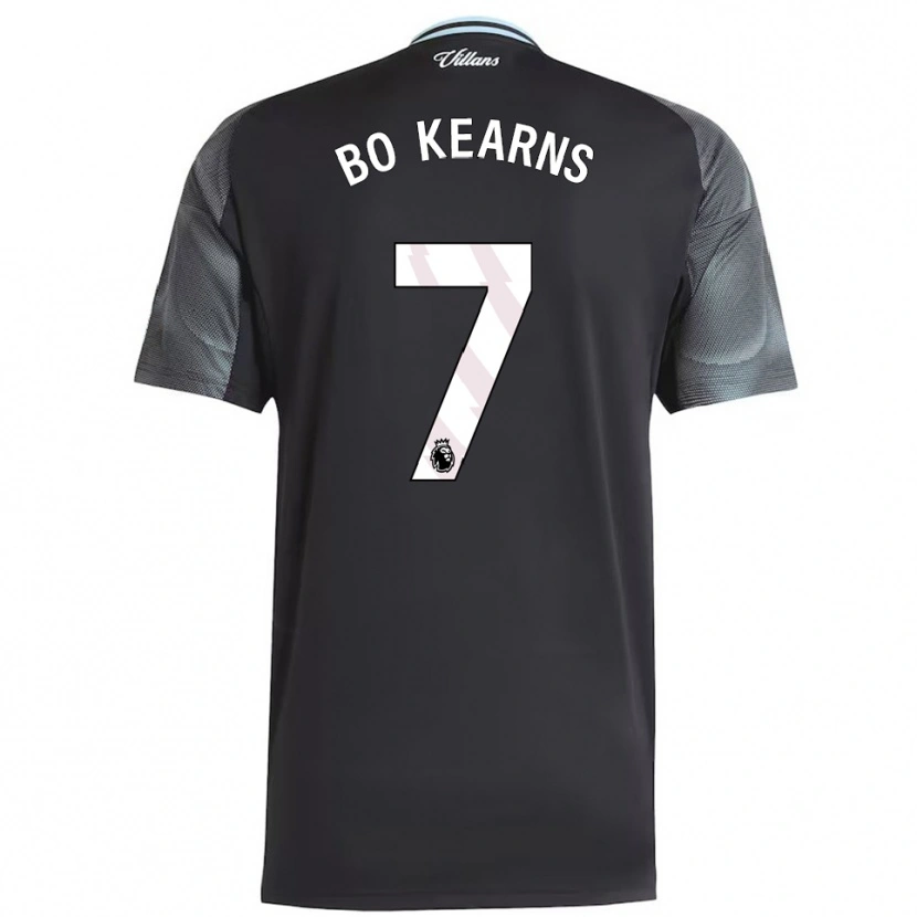 Danxen Damen Missy Bo Kearns #7 Schwarz Himmelblau Auswärtstrikot Trikot 2025/26 T-Shirt