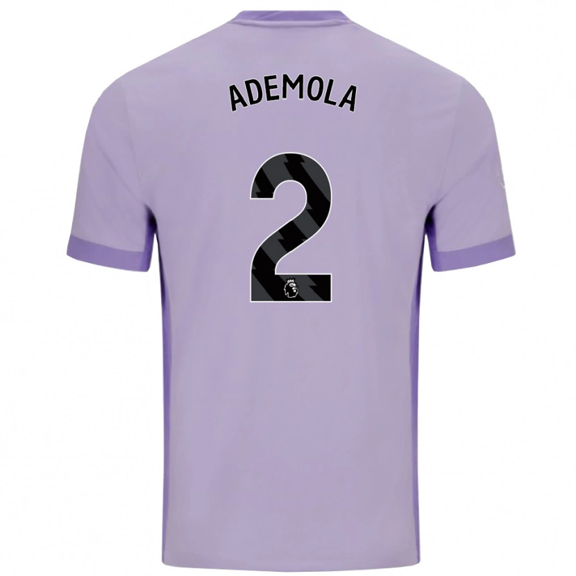Danxen Damen Sebastian Ademola #2 Taro Lila Weiß Auswärtstrikot Trikot 2025/26 T-Shirt