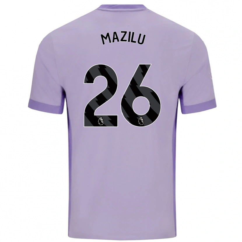 Danxen Damen Adrian Mazilu #26 Taro Lila Weiß Auswärtstrikot Trikot 2025/26 T-Shirt