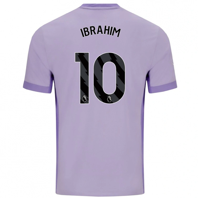 Danxen Damen Younes Ibrahim #10 Taro Lila Weiß Auswärtstrikot Trikot 2025/26 T-Shirt