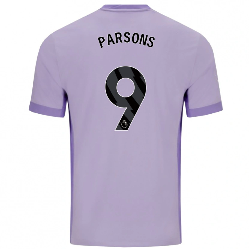 Danxen Damen Jacob Parsons #9 Taro Lila Weiß Auswärtstrikot Trikot 2025/26 T-Shirt