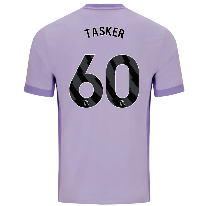 Danxen Damen Charlie Tasker #60 Taro Lila Weiß Auswärtstrikot Trikot 2025/26 T-Shirt