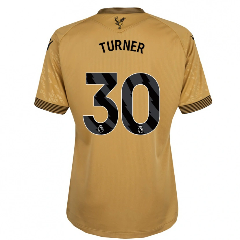 Danxen Damen Matt Turner #30 Gold Schwarz Auswärtstrikot Trikot 2025/26 T-Shirt