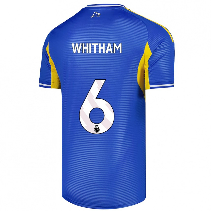 Danxen Damen Danielle Whitham #6 Blau Gelb Auswärtstrikot Trikot 2025/26 T-Shirt