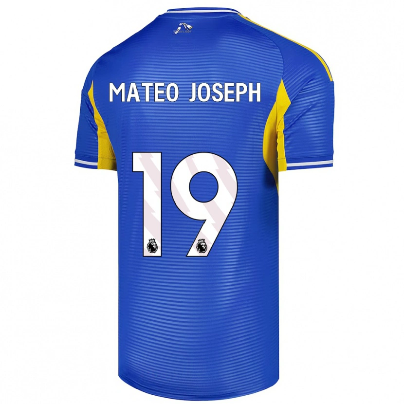 Danxen Damen Mateo Joseph #19 Blau Gelb Auswärtstrikot Trikot 2025/26 T-Shirt
