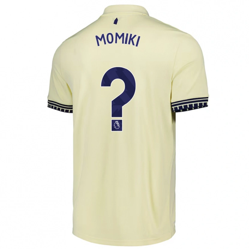 Danxen Damen Nicole Momiki #0 Creme Weiß Schwarz Auswärtstrikot Trikot 2025/26 T-Shirt
