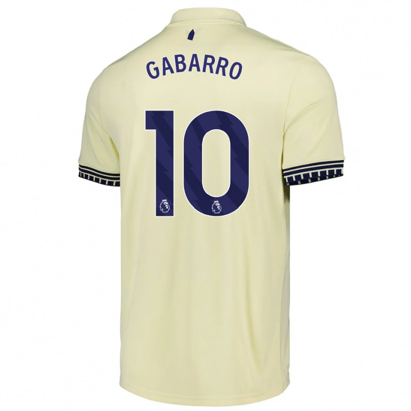 Danxen Damen Inma Gabarro #10 Creme Weiß Schwarz Auswärtstrikot Trikot 2025/26 T-Shirt