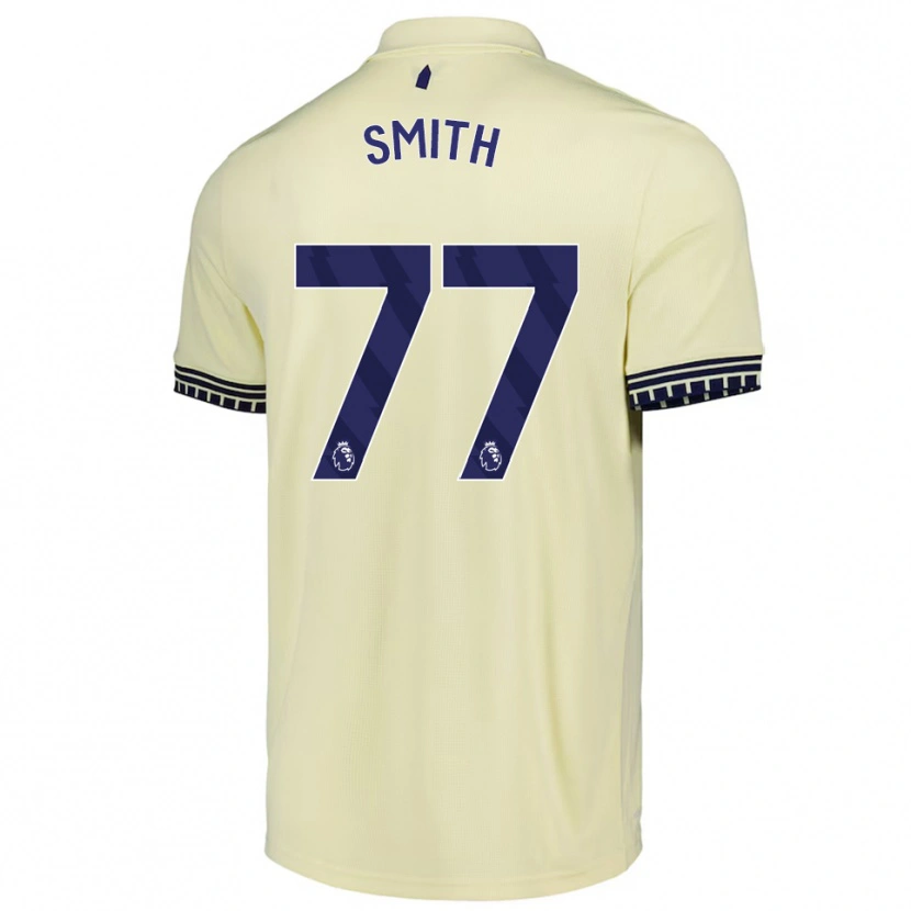 Danxen Damen Odin Samuels-Smith #77 Creme Weiß Schwarz Auswärtstrikot Trikot 2025/26 T-Shirt