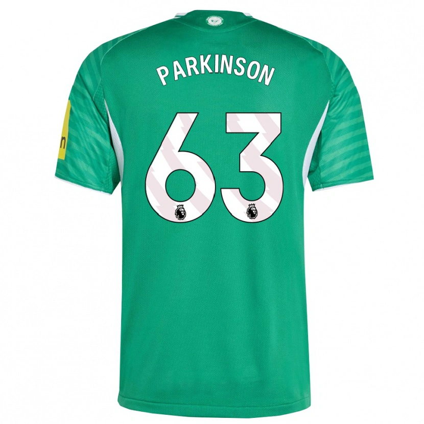 Danxen Damen Ben Parkinson #63 Grün Weiß Auswärtstrikot Trikot 2025/26 T-Shirt
