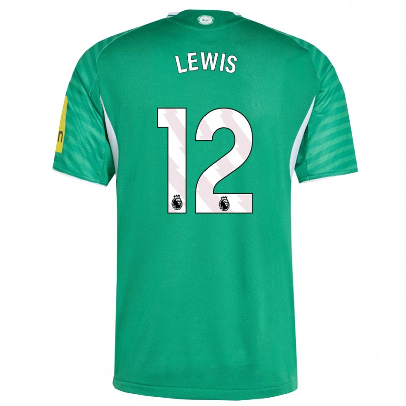 Danxen Damen Jamal Lewis #12 Grün Weiß Auswärtstrikot Trikot 2025/26 T-Shirt