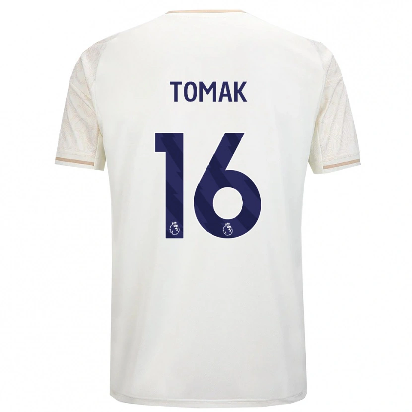 Danxen Damen Jaxon Tomak #16 Creme Weiß Schwarz Auswärtstrikot Trikot 2025/26 T-Shirt